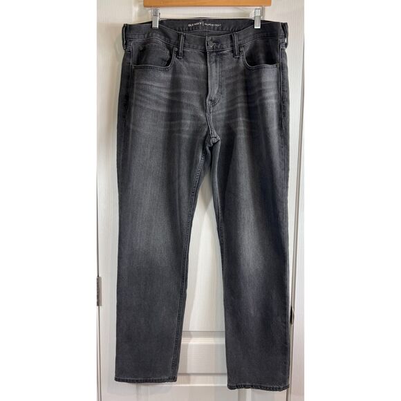 Old Navy Men's Slim Stretch Jeans Grey Wash Size 36 x 32 - Picture 1 of 9